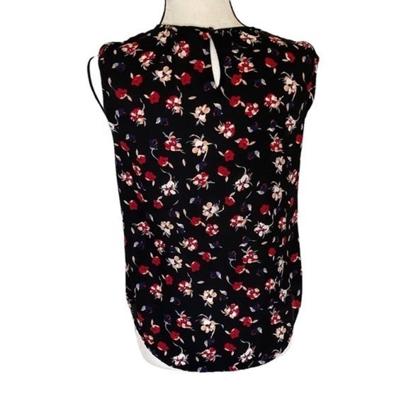 Black and red floral tank top candies size small - Picture 7 of 12